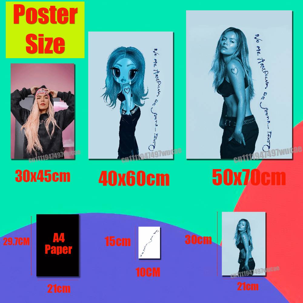 For Karol G No Me Arrepiento d - Custom Map Poster recension och pris