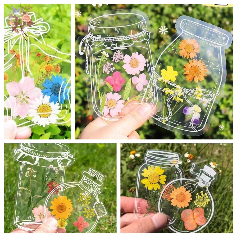 Handmade Pressed Dried Flowers - Dried Flower Bookmark recension och pris