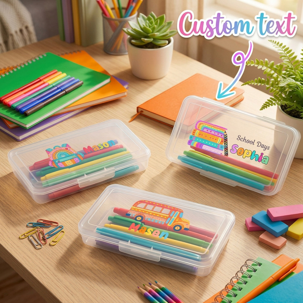 Personalized Pencil Case, Cust - Personalized Name Box recension och pris