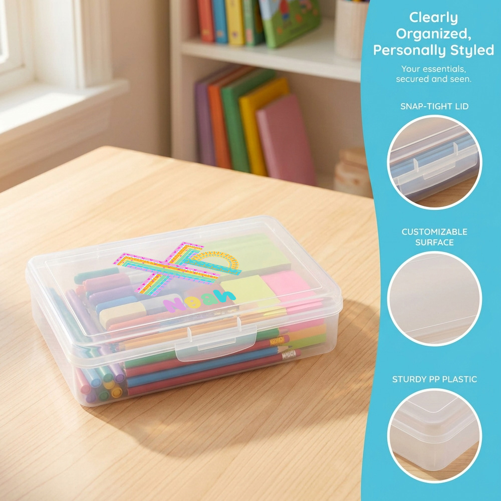 Personalized Pencil Case, Cust - Personalized Name Box recension och pris