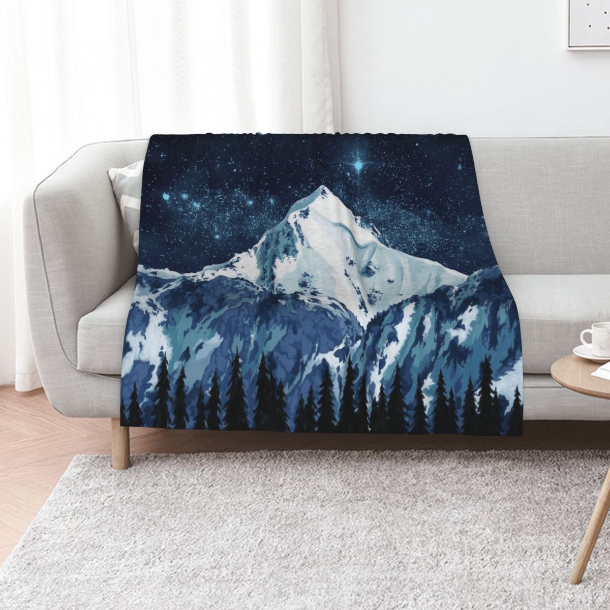Alaska Night Sky 1 Throw Blank - Custom Night Sky recension och pris