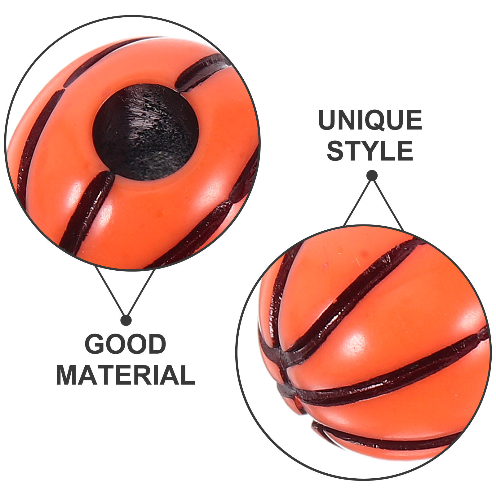 100Pcs Basketball Beads DIY Ac - Coordinates Bracelet recension och pris